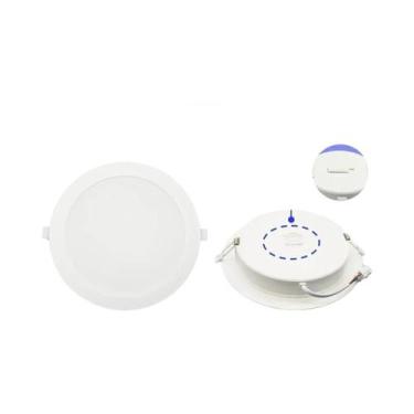 Imagem de Luz De Teto LED 3 CCT 3000K 4000K 6500K 120V 220V Painel Redondo Embut