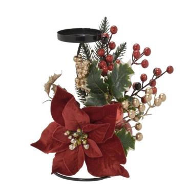 Imagem de Candelabro Decorado III 1 Vela Colorido