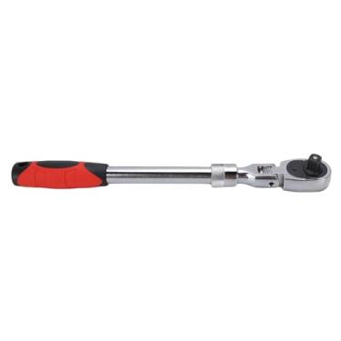 Imagem de Hilitand 1/2 Polegada de Unidade Ratchet Chave Flexível Flex Head Extendable Ratchet Handle Chave de Catraca para Reparo Mecânico