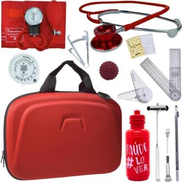 Imagem de Kit Fisioterapia Martelo Buck Goniometro Maleta Mais Vendido - Love Sa