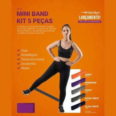Imagem de Kit 5 peças Mini Band Hidrolight Unissex