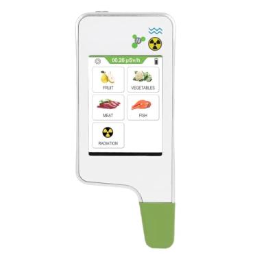 Imagem de Jiawu Testador Digital de Nitrato, Precisão Rápida, Detector de Radiação Alimentar para Alimentação Saudável, Carne, Frutas, Vegetais (Branco)