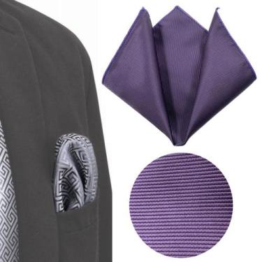 Imagem de Lenço Social Bolso Terno Smoking Festa Padrinhos Casamento - R.Pires, 