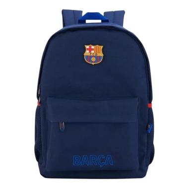 Imagem de Mochila De Costas Esportiva Escolar Barcelona Barça Oficial Azul-Unissex