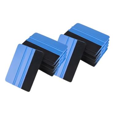 Imagem de Espátula Anti Risco Feltro P/envelopamento Adesivo Azul