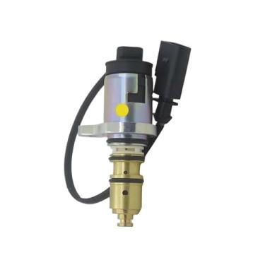 Imagem de PXE13 PXE16 Compressor de ar condicionado válvula de controle elétrico acessórios AC para carro, compatível com VW Polo Sagitar, compatível com assento Skoda
