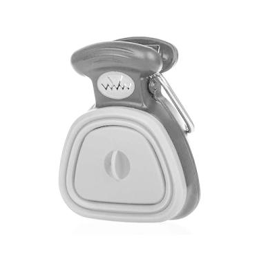 Imagem de Copo de Scoop Cocô para Banheiro Pet - Ferramenta Leve e Portátil Armazenamento Resíduos Cachorro com Clips Plástico Antiaderente Aperto Mola Potente Mãos Limpas Caminhadas Acampamentos Viagens Ideal