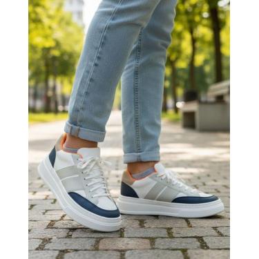 Imagem de Tênis Masculino Casual Sola Alta Confortável Estilo Moderno - Artoro, 