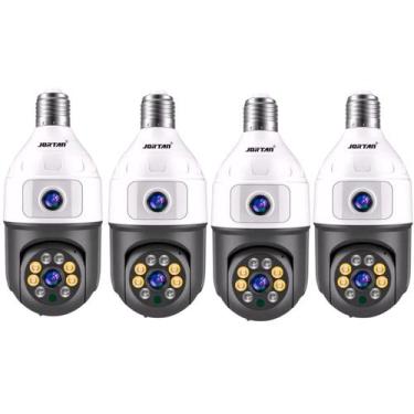 Imagem de Kit 4 Câmeras De Segurança interna e Externa Wife Smart Ip Lente Dupla