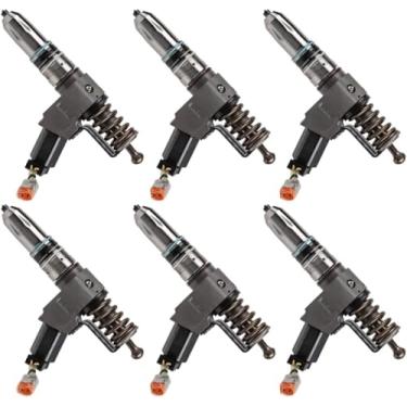 Imagem de 3411766 3411766RX 3411766PX EX631766 3411691 Injetor de combustível diesel 6 peças para Cummins N14 14.0L Celect Engine Ford Freightliner International Kenworth Peterbilt Volvo caminhões médios