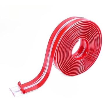 Imagem de Fita Adesiva Protetor De Bordas Quina 4M, Faixas Anticolisão Transparentes De Para Móveis para Móveis de Quarto e Cozinha, Fácil de Aplicar e Invisível na Decoração(4m)