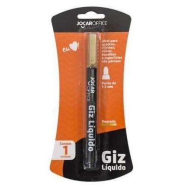 Imagem de Giz Líquido Blister DOURADO - Jocar