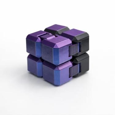 Imagem de Fidget Toy Anti Stress Sensorial, Brinquedo Educativo Criativo, Movimentos Infinitos, Crianças e Adultos, Autismo, Memória, Reflexo, Coordenação Motora, TDAH, Ansiedade, Anti Estresse (Cubo Infinito)