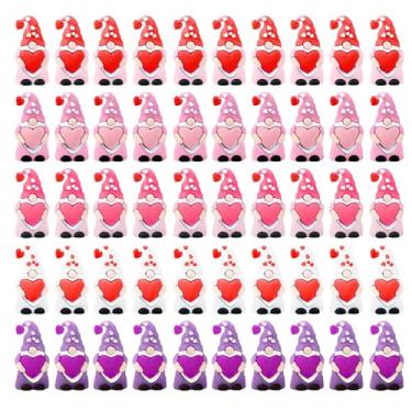 Imagem de s de Coração do dos Namorados,50 Peças Estatuetas Românticas De s Pequenos | Mini Figuras De Para Decoração De Casa - Para Centro De Mesa De Casamento Festa Sala De Aula