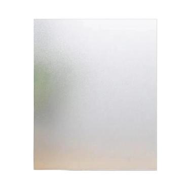 Imagem de Adesivo De Vidro Fosco Branco Autoadesivo Decalque Para Janela Proteçã
