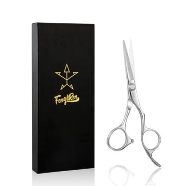 Imagem de Tesoura profissional de alta qualidade, extremamente afiada, para corte de cabelo, tesoura de cabeleireiro de 12 cm, feita de liga de aço inoxidável para salão de cabeleireiro e uso doméstico