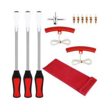 Imagem de Ferramentas De Troca De Pneus De Moto E Bicicleta, Kit De Reparo De Pn