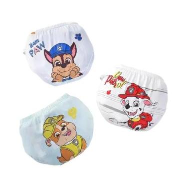 Imagem de Conjunto De Roupa Íntima Infantil Paw Patrol 3 Peças Para Meninos E Me