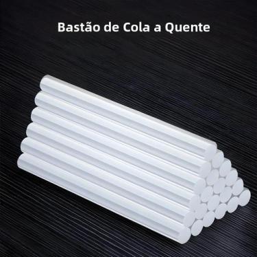Imagem de Bastões De Cola Quente Mini Tamanho 7/11mm 100mm, 10 Unidades Para Pis