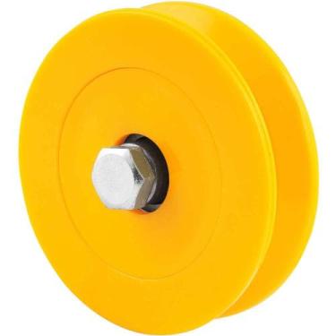 Imagem de Roldana Para Portão 3", Tipo V, em Nylon, sem Caixa, Vonder