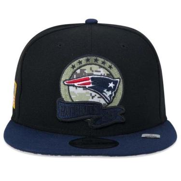 Imagem de BONÉ NEW ERA 950 ENGLAND PATRIOTS SALUTE TO SERVICE NFP23BON087 PRETO MARINHO-Masculino