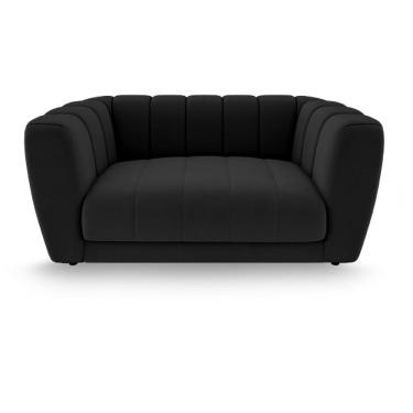 Imagem de Caminha Casinha Cães Gato Pet Mini Poltrona Meg Veludo Preto - Loja Sheep