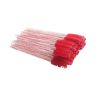 Imagem de Pincéis De Maquiagem Para Cílios Crystal, 100-200 Peças, Microbrush, P