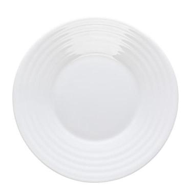 Imagem de Prato para Sobremesa Lyor Mirage 18cm Branco Vidro Opalino - Wolff