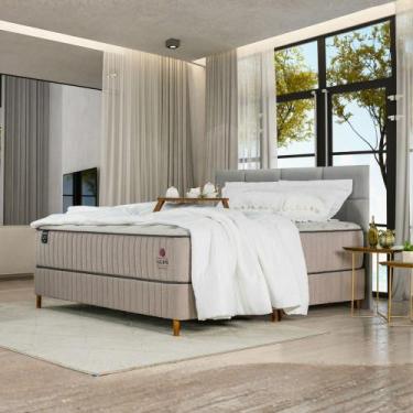 Imagem de Colchão Pikolin Contract Hotel Glow Plush - Molas Normablock 34 cm