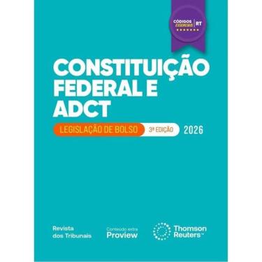 Imagem de Constituição Federal E Adct - Códigos Essenciais - Legislação De Bolso - 2026