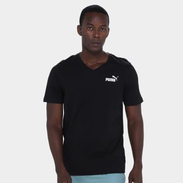 Imagem de Camiseta Puma Ess V Neck Masculina-Masculino