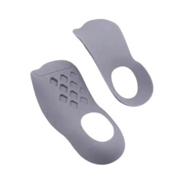 Imagem de Palmilhas Ortopédicas Unissex Com Suporte Para Arco Para Pés Planos E 