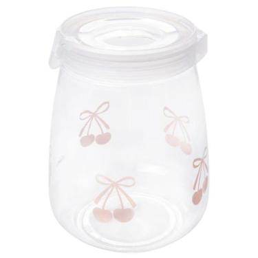 Imagem de Pote hermético Flip decorado 1,9 litros rosa Plasutil ref.13558