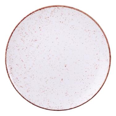 Imagem de Prato Raso Tramontina Rustico Marrom Maxforce Porcelana 30cm Tramontina