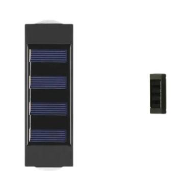 Imagem de Lâmpada De Parede LED Solar À Prova d'Água Para Exterior, Iluminação S