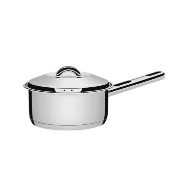Imagem de Panela  Aço Inox Fundo Triplo 16 cm 1,4 L Solar Tramontina