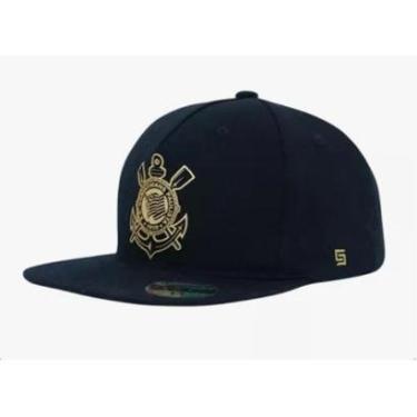 Imagem de Bone Supercap Corinthians Silk Frontal-Unissex