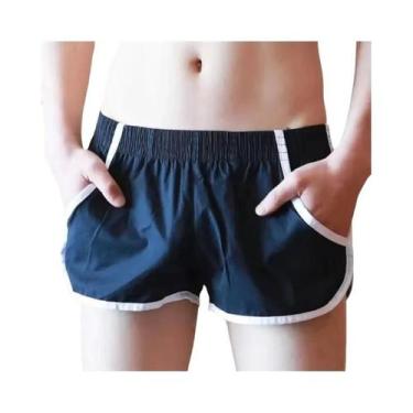 Imagem de Shorts De Corrida Masculinos Respiráveis Com Bolso, Boxers De Algodão 
