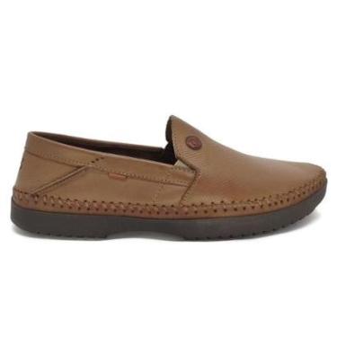 Imagem de Mocassim Freeway Masculino Couro Liso com Elástico Loganx-Masculino