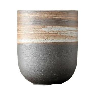 Imagem de Caneca De Chá Vintage Japonesa De Cerâmica De 130ml, Copos De Café Kun