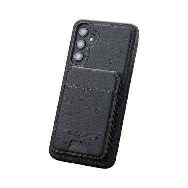 Imagem de Capa De Couro Com Carteira Destacável Para Samsung Galaxy S26 S25 Ultr