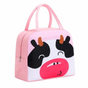 Imagem de Bolsa Térmica Infantil para Lanches e Sucos com Revestimento Laminado 