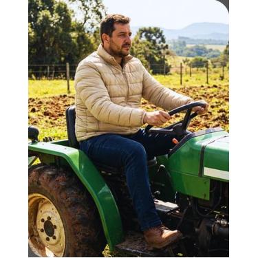 Imagem de Jaqueta Bobojaco Masculina Puffer Blusa De Frio Squadrão X Preta Sem T