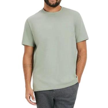 Imagem de Camiseta Masculina Hering MC Comfort Verde Sage - 0227NNLEN, P, Verde