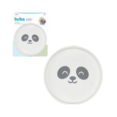 Imagem de Pratinho Infantil Silicone Buba Gumy Off White com Ventosas