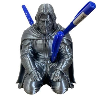 Imagem de Porta Caneta Guerreiro Medieval geek fantasia Decoração Mesa - Allien3