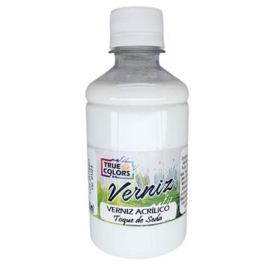 Imagem de Verniz Acrilico Toque de Seda True Colors 250ml Atóxico