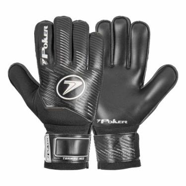 Imagem de Luva De Goleiro Training Futebol De Campo Neo Adulto Poker, Preto, 9