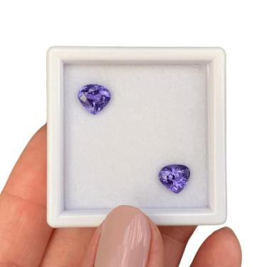 Imagem de Tanzanita Coração Par 3,17ct - Tiffany & Co
