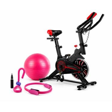 Imagem de Bicicleta Spinning 6 kg Inércia Bola, Arco e Anel Pilates Aheas Sports